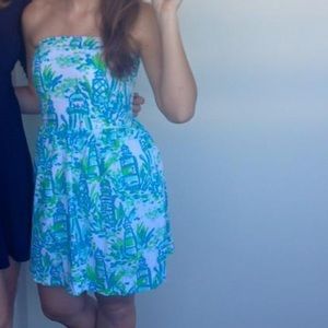 Strapless Mini Dress